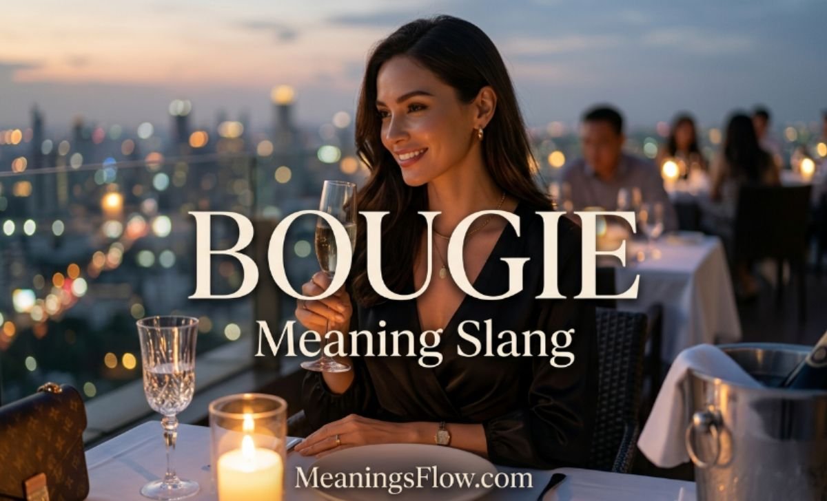 bougie meaning slang