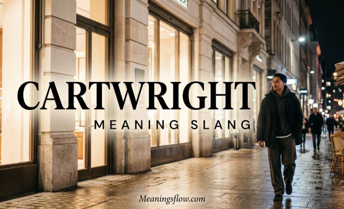 cartwright meaning slang